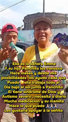 Ayuda a Mamita Emma y Su Hijo Panchito