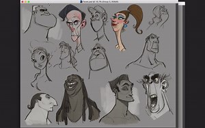 角色设计 Aaron Blaise