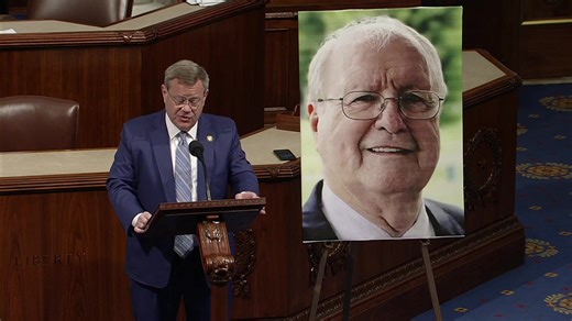 I was proud to honor the life and legacy of Carl J. Stewart Jr. on the House floor today. A son of Gaston County, Carl became a respected attorney and the first Speaker of the North Carolina House elected to two consecutive terms. He spent decades serving our state — North Carolina is stronger because of his hard work and dedication. | Congressman Tim Moore