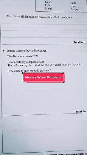 Solving Money Word Problems with Ease