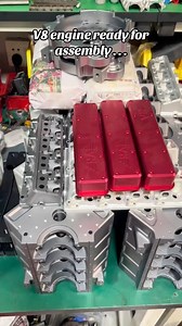 CHUAN QI V8 engine ready for assembly!#diy #rccar #rc #model #engine #enginemodel #enginediy #minimodel #transmission #miniature #boat #v8 #v8engine #v8power | Chuan QI Engine