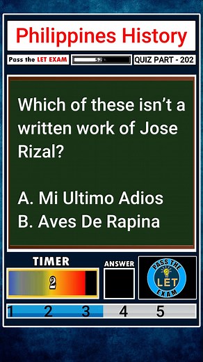22K views · 802 reactions | Philippines History Quiz Part - 202 Pass the LET Exam LET Reviewer with answers #reels #letreviewer2023 #letreviewerexam #letreviewerdrill #letexam #letreviewer #letreviewerwithanswer #letreviewerpdf #letreviewers | Pass the LET Exam | Facebook