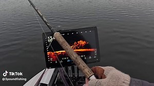 You can feel everything#3poundfishingtackle #savagescopingrod #snipingbraid #crappiefishing