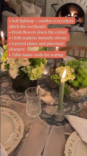 Cozy Winter Dinner Party Tablescape DIY