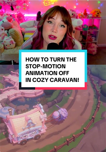 Replying to @dinksandgames You can now turn OFF the Stop-Motion Animation in Cozy Caravan! #cozycaravan #cozygamer