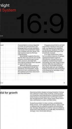 Highlight Presentation Grid System for Adobe #InDesign #typography