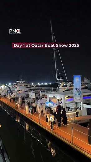Qatar Boat Show 2025 is here! From 5–8 Nov at Old Doha Port, explore luxury yachts, drone shows & fireworks! 🎆 Fireworks: 5 & 8 Nov, 7:30 PM 🚁 Drone show: 6 & 7 Nov, 6:30 & 8:30 PM 🎟️ Tickets from QAR 50 at @virginmegastoretickets @qatarboatshowofficial @olddohaport #peopleandqatar #qatar #doha | peopleandqatar