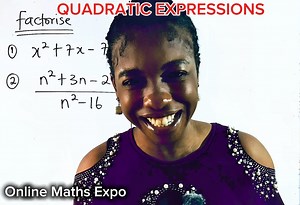 36K views · 967 reactions | QUADRATIC EXPRESSIONS- class 8: Beginners’ class 朗 #maths #viralmaths #mathematics #algebra #onlinemaths #viralfypシforyoupage #viralfacebookvideo | Online Maths Expo | Facebook
