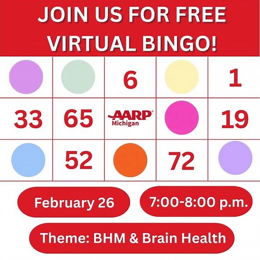February Virtual Bingo