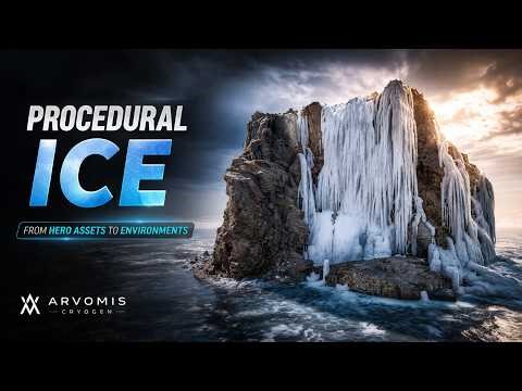 Procedural Ice in Unreal Engine 5 (CryoGen)
