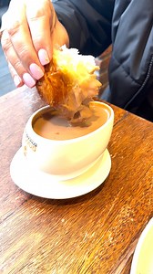 27K views · 87 reactions | Thick, rich Italian hot chocolate meets its perfect match, a buttery croissant. Dip into indulgence. 縷 #italianthick #hotchocolatedrink #SweetIndulgence #warmingup | Max Brenner Australia | Facebook