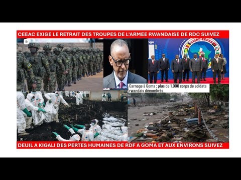 9/2/1000CORPS SANS VIE DE L'ARMEE RWANDAISE A GOMA,CEEAC EXIGE-RETRAIT DES TROUPES RWANDAISES DERDC