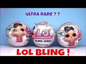 LOL BLING Series Surprise Dolls Unboxing NEW Ultra RARE Blind Bags