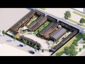 ‘Innovative solutions’: Atlanta unveils shipping containers converted to affordable housing