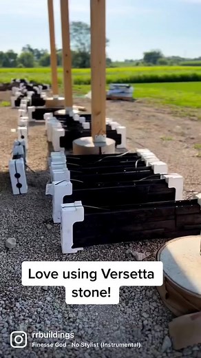 The best #ceoofconstruction #versetta #stone #faux #postframe