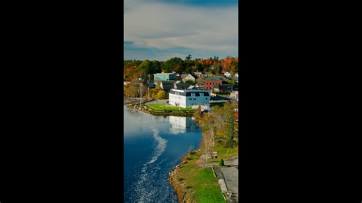 Majestic Maine: A Drone Flight Over New England’s Gem.