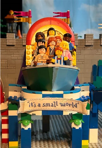 Disney's Small World LEGO Construction Update