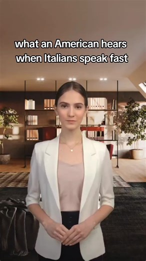 Understanding Fast Italian Speech: An American Perspective