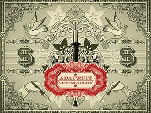 How to Purchase and Use Adafruit Gift Certificates