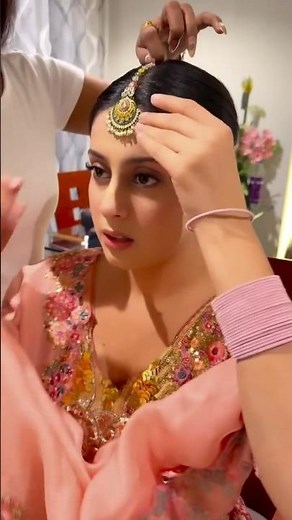 beautiful isha malviya makeup and hairstyle 😍🫠 #shorts ##makeup #ishamalviya #makeuptutorial