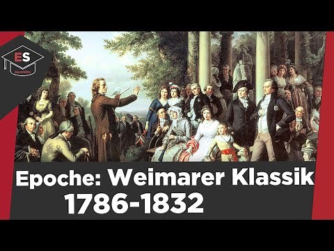 Literaturepoche: Weimarer Klassik (1786-1832) - Vertreter, Themen, Motive -Weimarer Klassik erklärt!