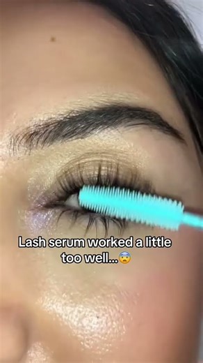 From no lashes to longer, fuller, darker natural eyelashes