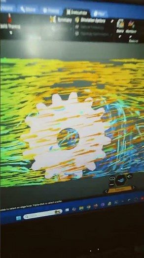 Flow Simulation with Ansys - SalvadorFI #engineering #CFD