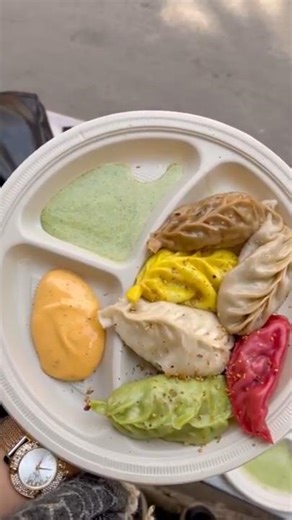 food challenge:Healthy vs unhealthy momos challenge food challenge |#food #momos #streetfood