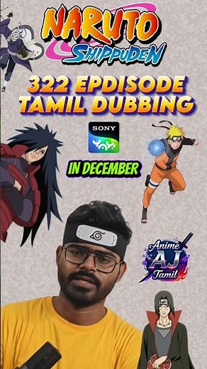 322 EPDISODE TAMIL DUBBING #narutoshippuden #madara #naruto #narutotamil #tamildubbedanime #sonyyay