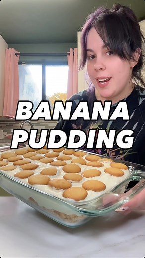 The BEST banana pudding 🍌 (Paula Deen’s recipe) #reels #recipe #thanksgiving #easyrecipes | Mazer Lazer