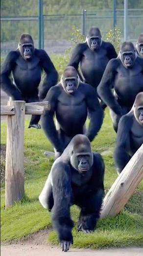 FUNNY APES #gorilla #animals #funny #zoo #monkey
