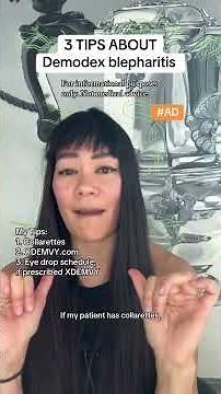 3 Tips About Demodex blepharitis