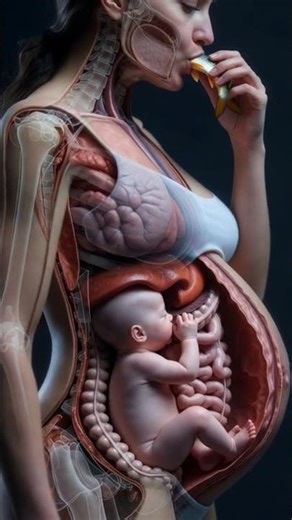 “What Happens When a Pregnant Woman Eats Fish? 🤰🐟 | 3D Medical Animation” #medicalanimation