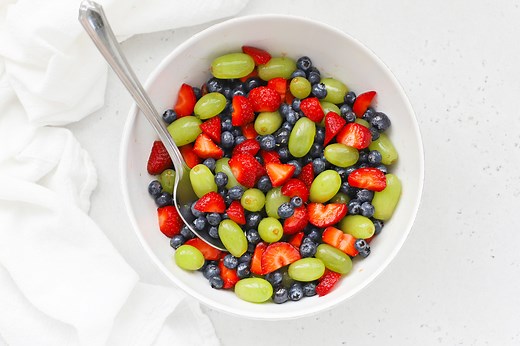 Honey Lime Fruit Salad (Paleo & Easy!)