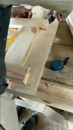 Wooden Window Making | Handmade Window Frame Craft 🪵🪟