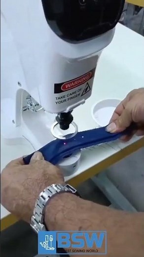 automatic snap button machine