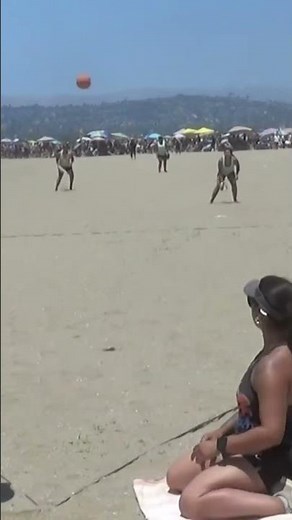 Brittany with the diving catch.