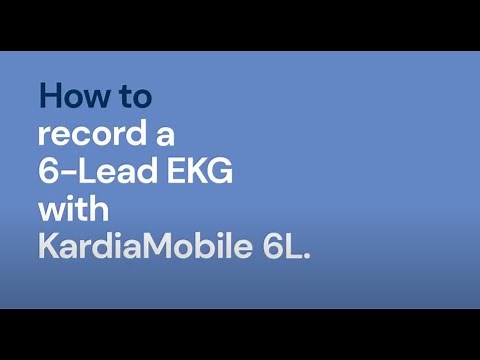 How to record a 6-lead EKG with KardiaMobile 6L