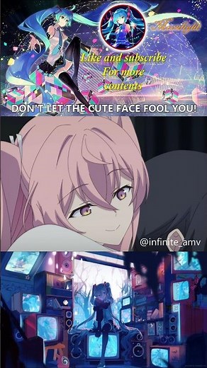 DON'T LET THE CUTE FACE FOOL YOU! 😉 || #anime #animeedit