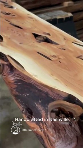 One-of-a-Kind Twisted Juniper Log Mantel | Handcrafted Rustic Fireplace