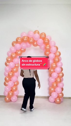 Cómo hacer un arco de globos sin estructura facil
