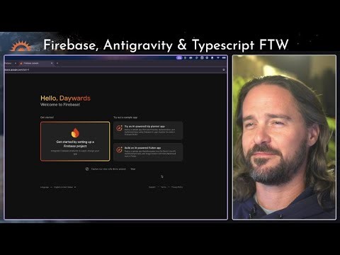 Firebase, Antigravity & Typescript FTW