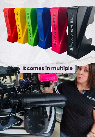 Garmin Livescope LVS34 Transducer Cover by Sonar Shield