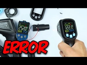 Not Working Properly - Mestek Infrared Thermometer IR03A and a Look Inside a Infrared Thermometer