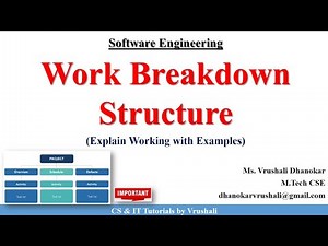 SE 29: Work Breakdown Structure (WBS) with Examples #projectmanagement #softwareengineering