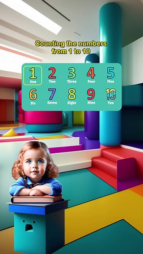 King English Kids: Counting the numbers from 1 to 10 #kingenglishkids #kingenglish #englishforkids #countingnumbers #learnenglish #tienganhtreem #tienganhmoingay | King English Kids