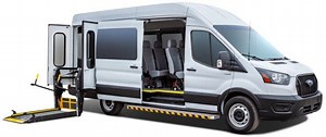 Side Entry Ford Transit T6 Accessible Van - MoveMobility