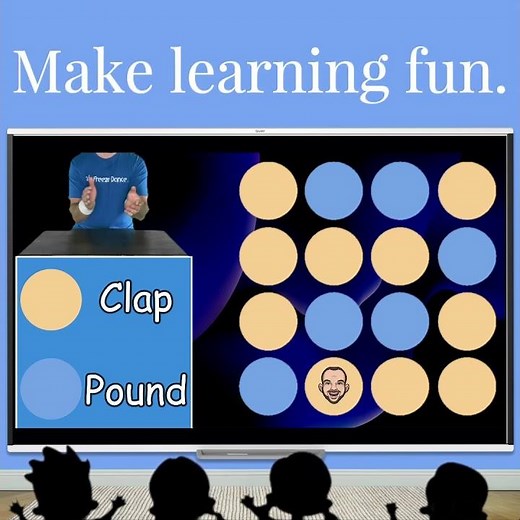 Super Simple Desk Drumming game for Homeschool!