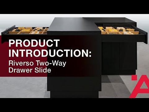 Product Introduction: Riverso Two-Way Drawer Slide from Häfele