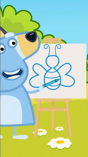 How to Draw a Cute Butterfly #kidssong #preschool #kindergarten #learning